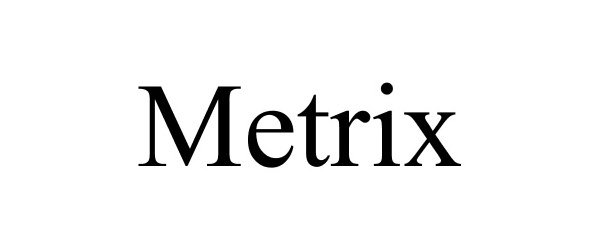 Trademark Logo METRIX