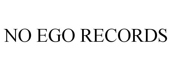  NO EGO RECORDS