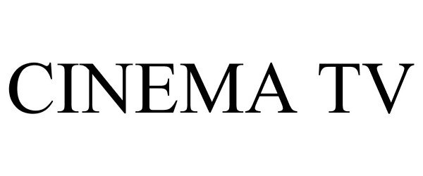 Trademark Logo CINEMA TV