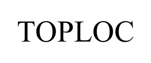 Trademark Logo TOPLOC