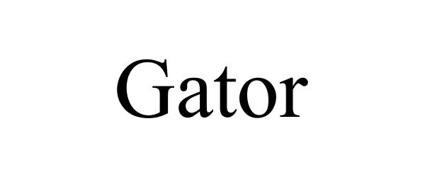 Trademark Logo GATOR