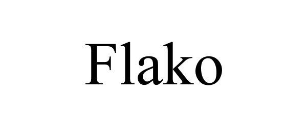 Trademark Logo FLAKO