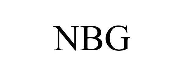 Trademark Logo NBG