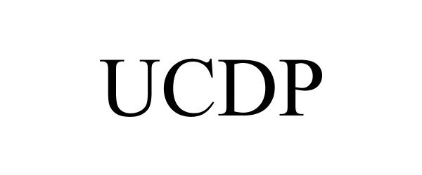 Trademark Logo UCDP