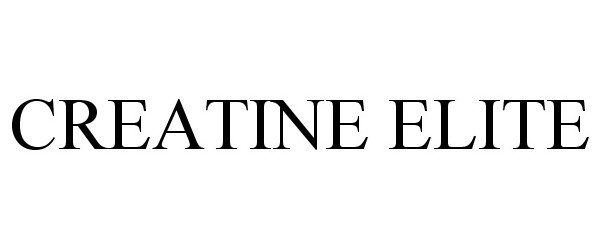 Trademark Logo CREATINE ELITE