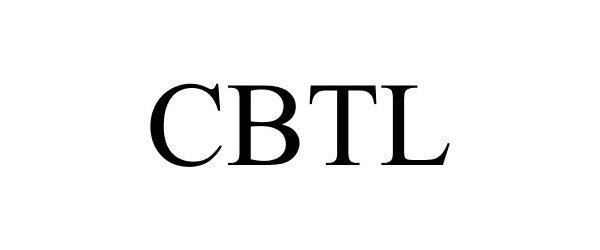 Trademark Logo CBTL