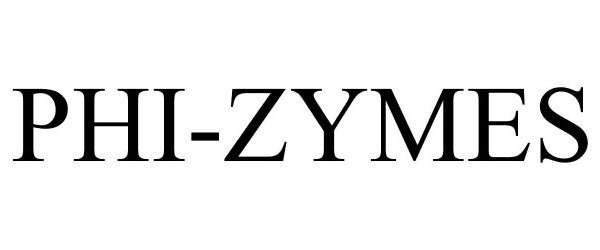 Trademark Logo PHI-ZYMES