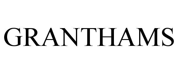 Trademark Logo GRANTHAMS