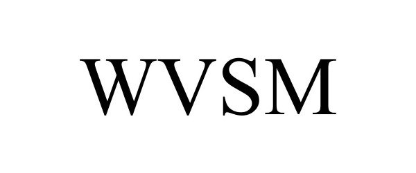 Trademark Logo WVSM