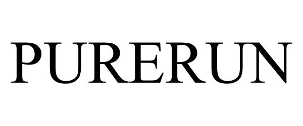 Trademark Logo PURERUN