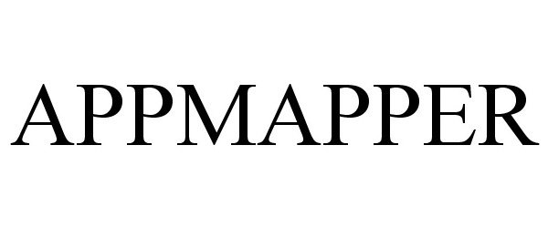 Trademark Logo APPMAPPER