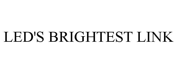 Trademark Logo LED'S BRIGHTEST LINK