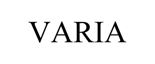  VARIA