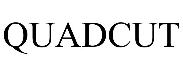 Trademark Logo QUADCUT