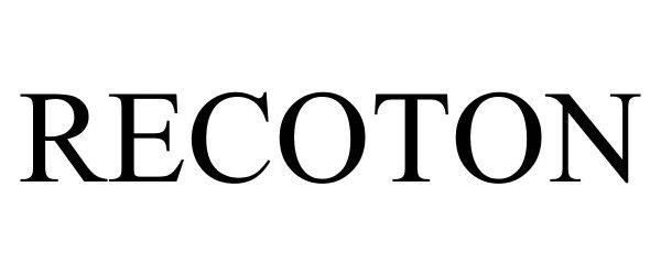 Trademark Logo RECOTON