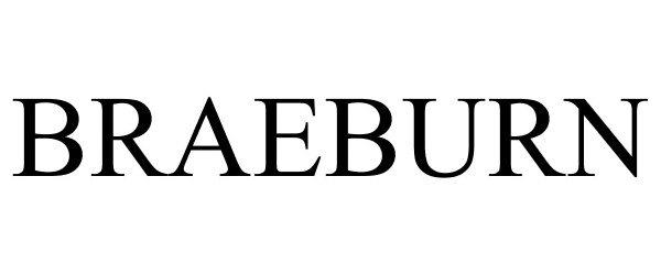 Trademark Logo BRAEBURN