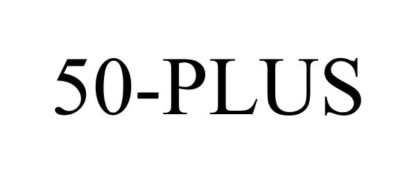 Trademark Logo 50-PLUS