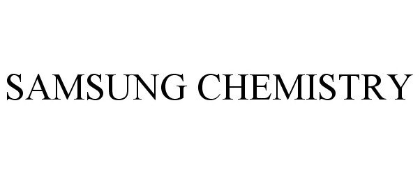  SAMSUNG CHEMISTRY
