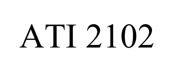 Trademark Logo ATI 2102