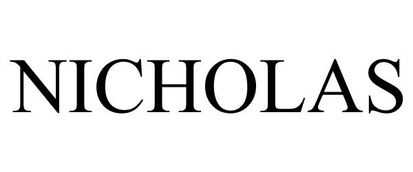 Trademark Logo NICHOLAS