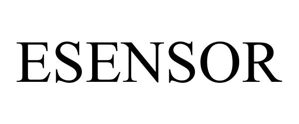 Trademark Logo ESENSOR