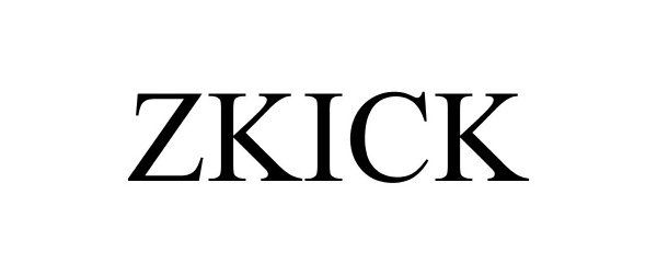 Trademark Logo ZKICK