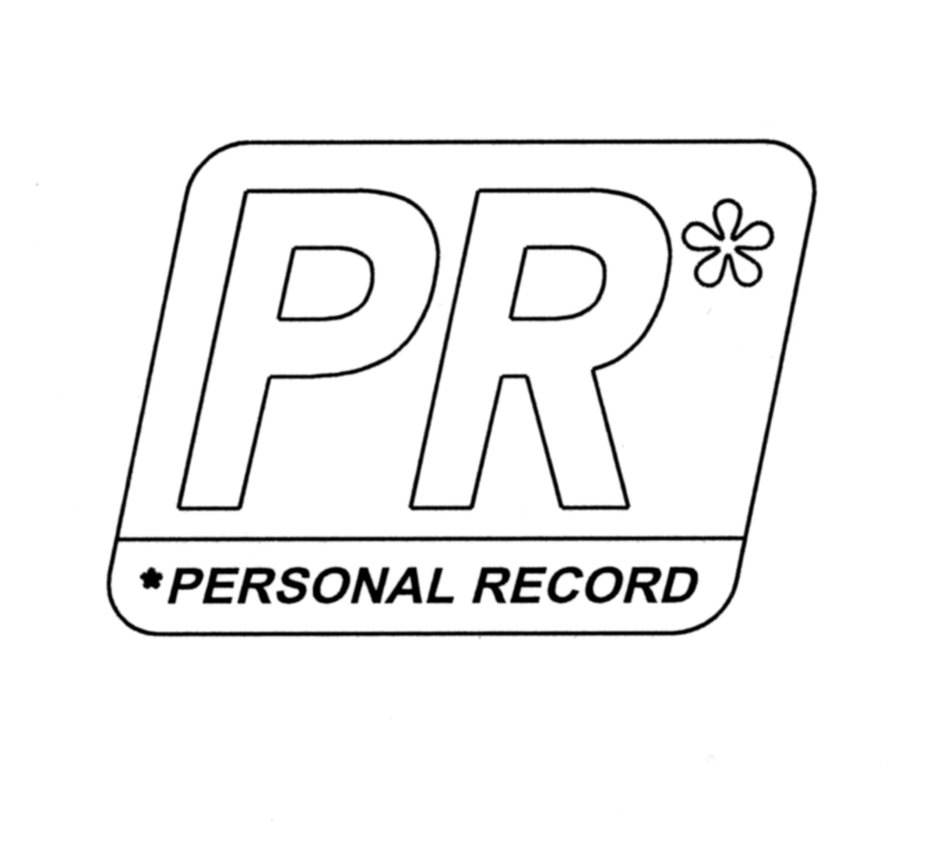 Trademark Logo PR* *PERSONAL RECORD