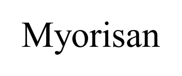 Trademark Logo MYORISAN