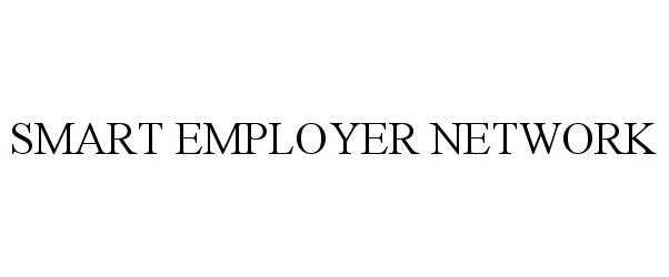 Trademark Logo SMART EMPLOYER NETWORK