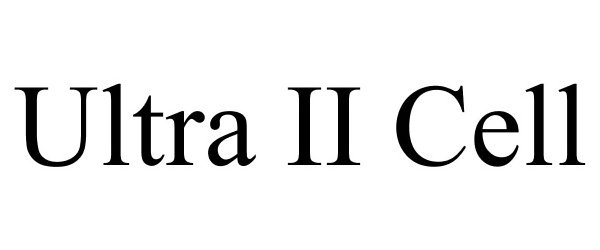 Trademark Logo ULTRA II CELL