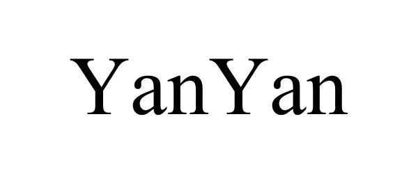 Trademark Logo YANYAN