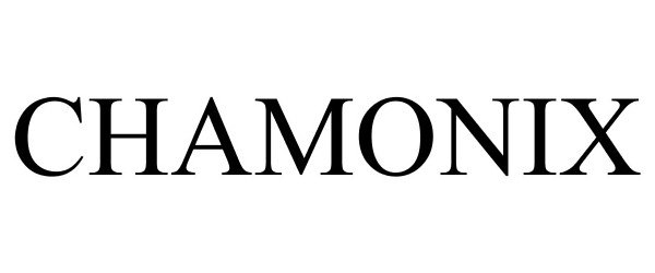Trademark Logo CHAMONIX