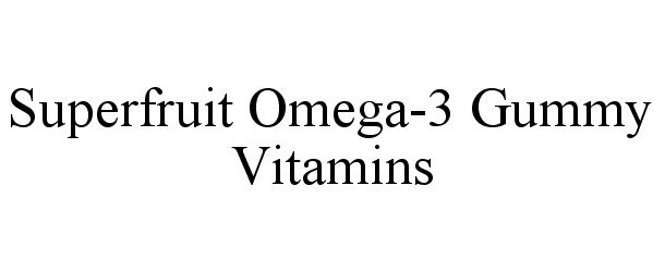  SUPERFRUIT OMEGA-3 GUMMY VITAMINS