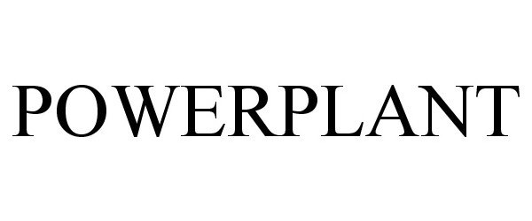 Trademark Logo POWER PLANT