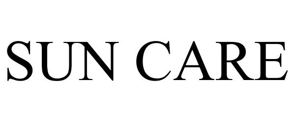 Trademark Logo SUN CARE
