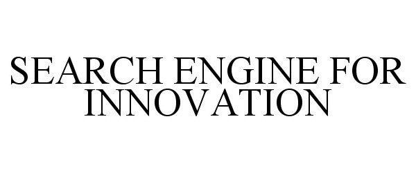  SEARCH ENGINE FOR INNOVATION