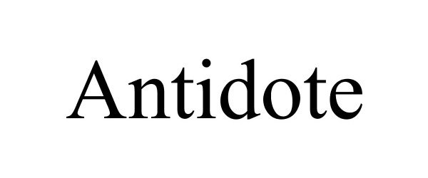 Trademark Logo ANTIDOTE