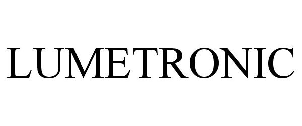 Trademark Logo LUMETRONIC