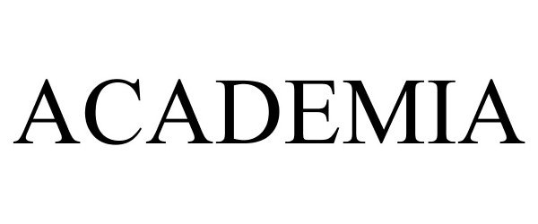 Trademark Logo ACADEMIA