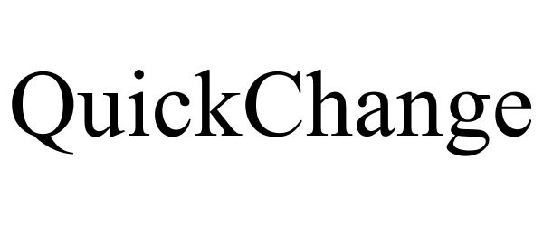 Trademark Logo QUICKCHANGE