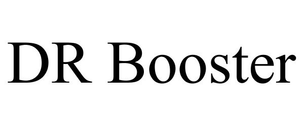 Trademark Logo DR BOOSTER