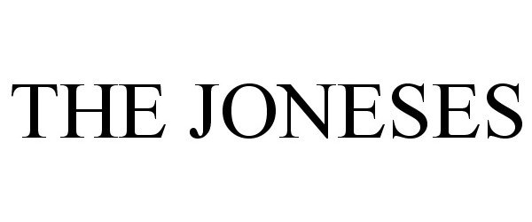 Trademark Logo THE JONESES