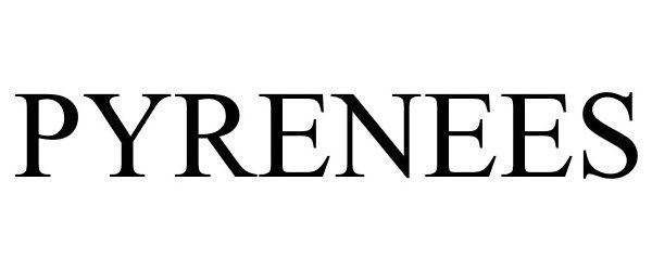 Trademark Logo PYRENEES