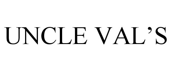 Trademark Logo UNCLE VAL'S