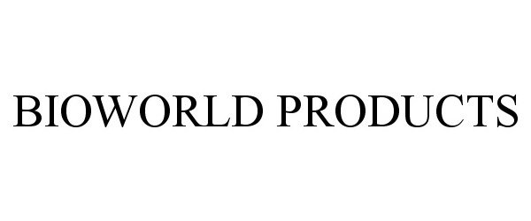 Trademark Logo BIOWORLD PRODUCTS