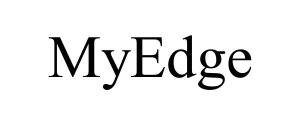 Trademark Logo MYEDGE