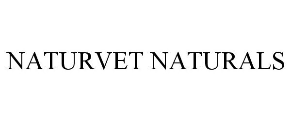 Trademark Logo NATURVET NATURALS