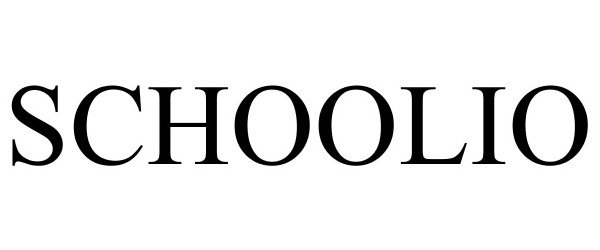 Trademark Logo SCHOOLIO