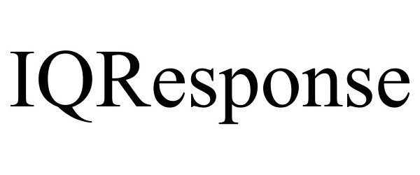 Trademark Logo IQRESPONSE