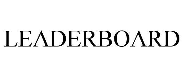 Trademark Logo LEADERBOARD